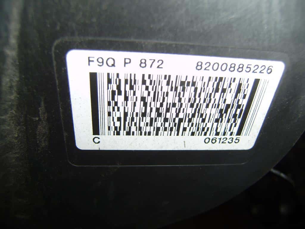 Moteur F9Q 872 vue 2