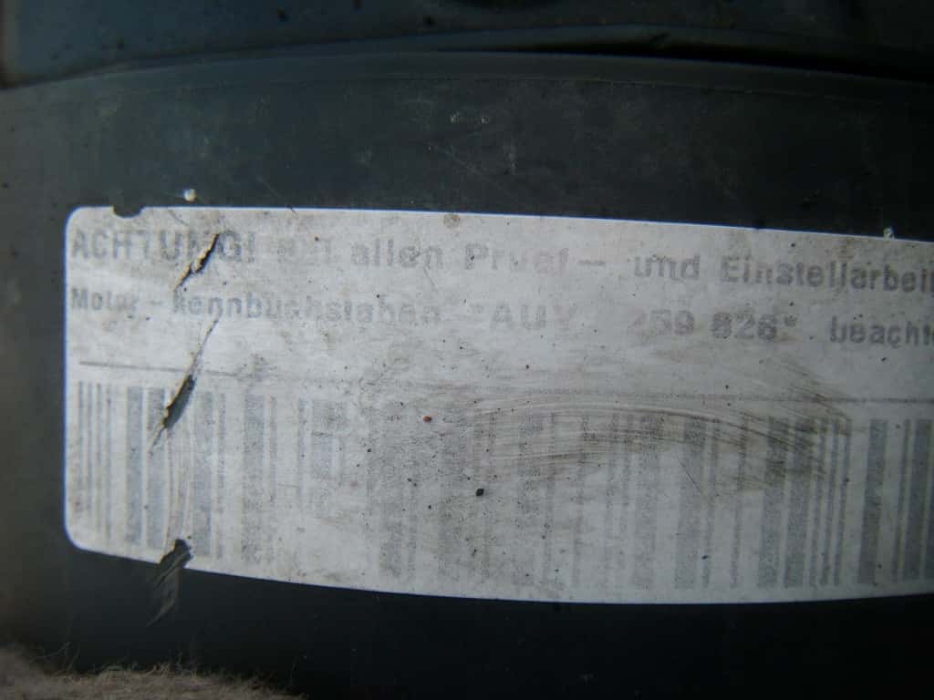 Moteur AUY vue 7