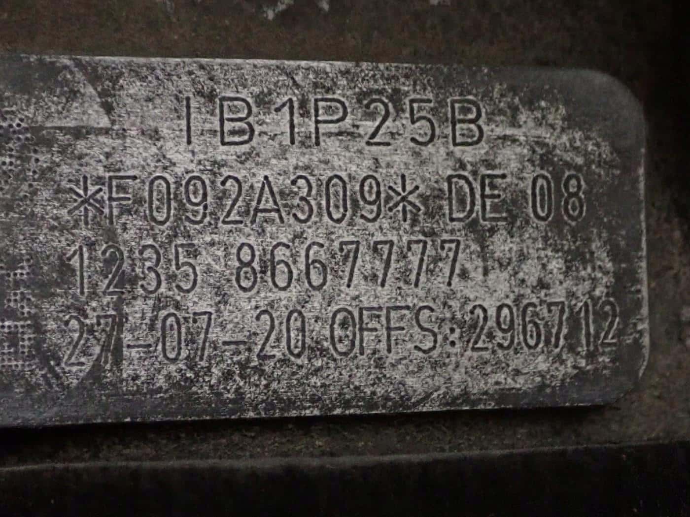 Moteur IB1P25B vue 7
