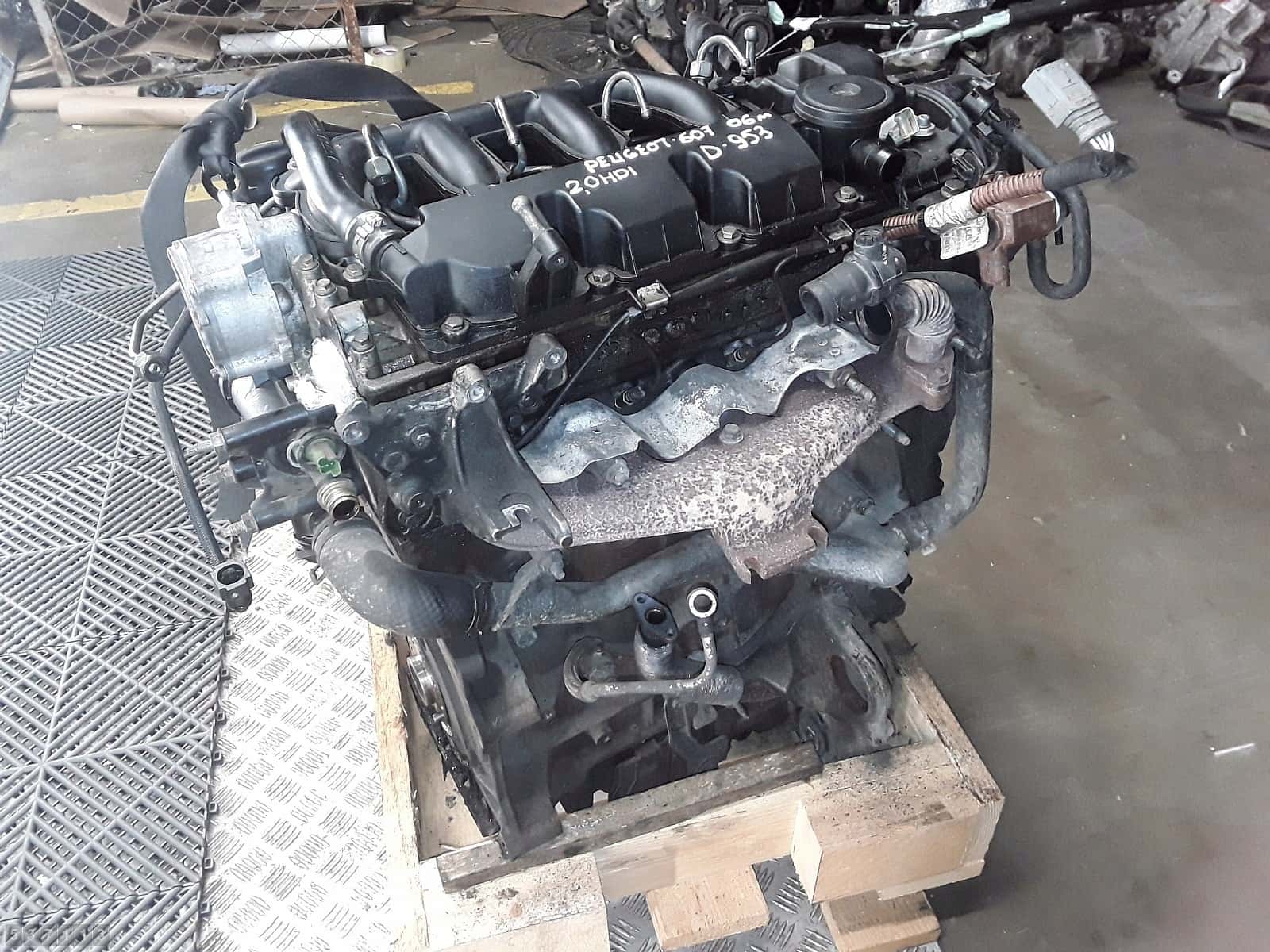Moteur RHR (DW10CB) vue 2