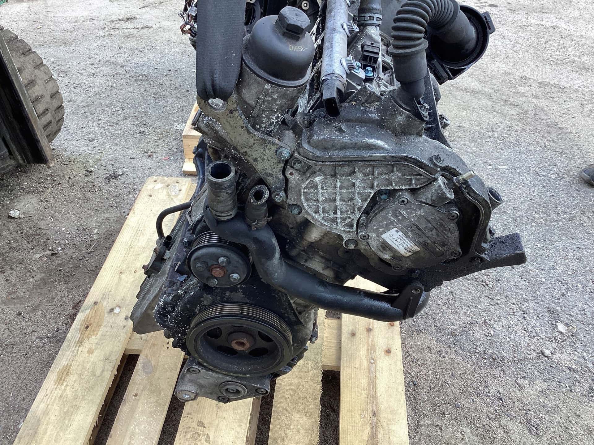 Moteur OM 640.940 vue 3