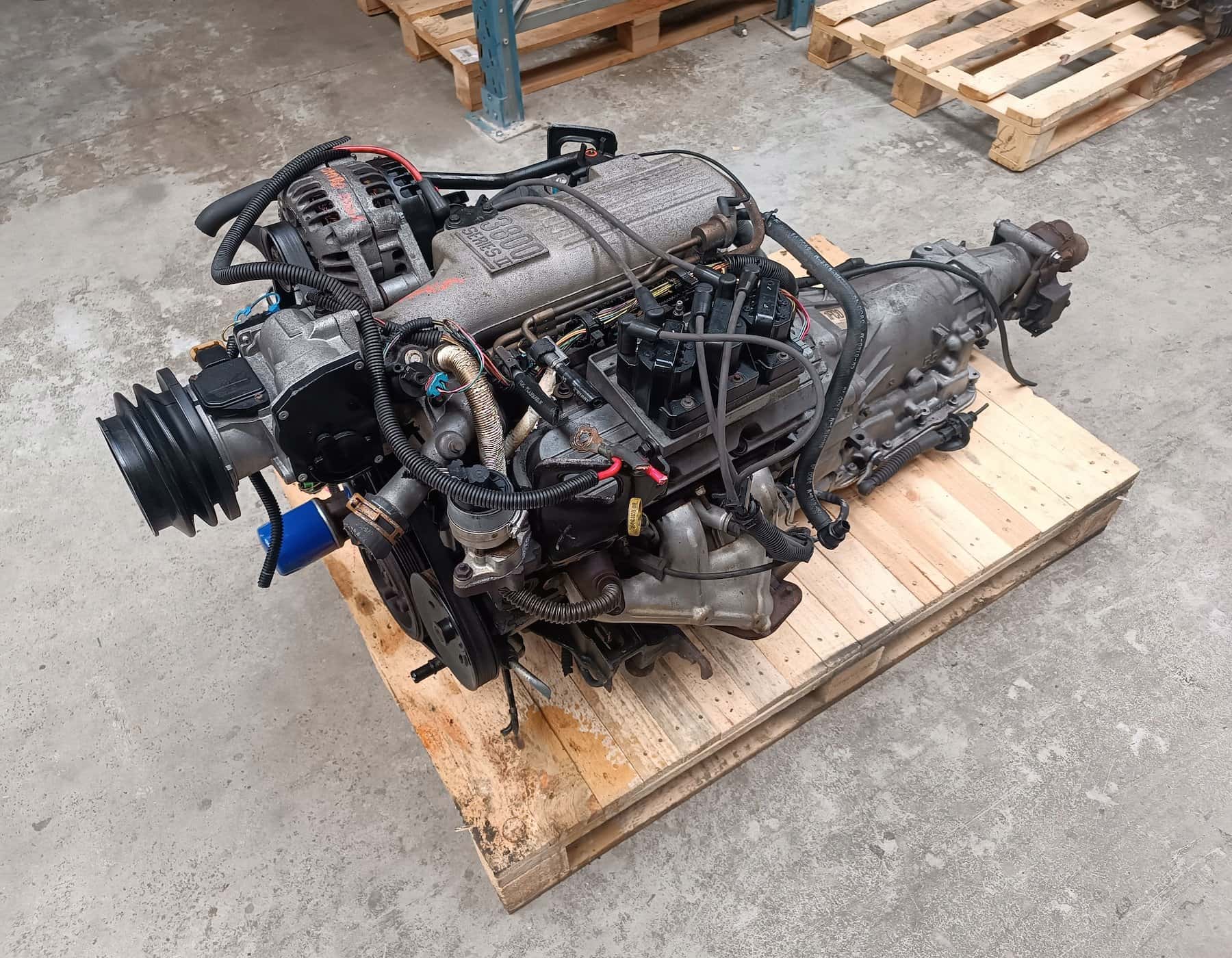 Moteur L36(231CUV6) vue 2