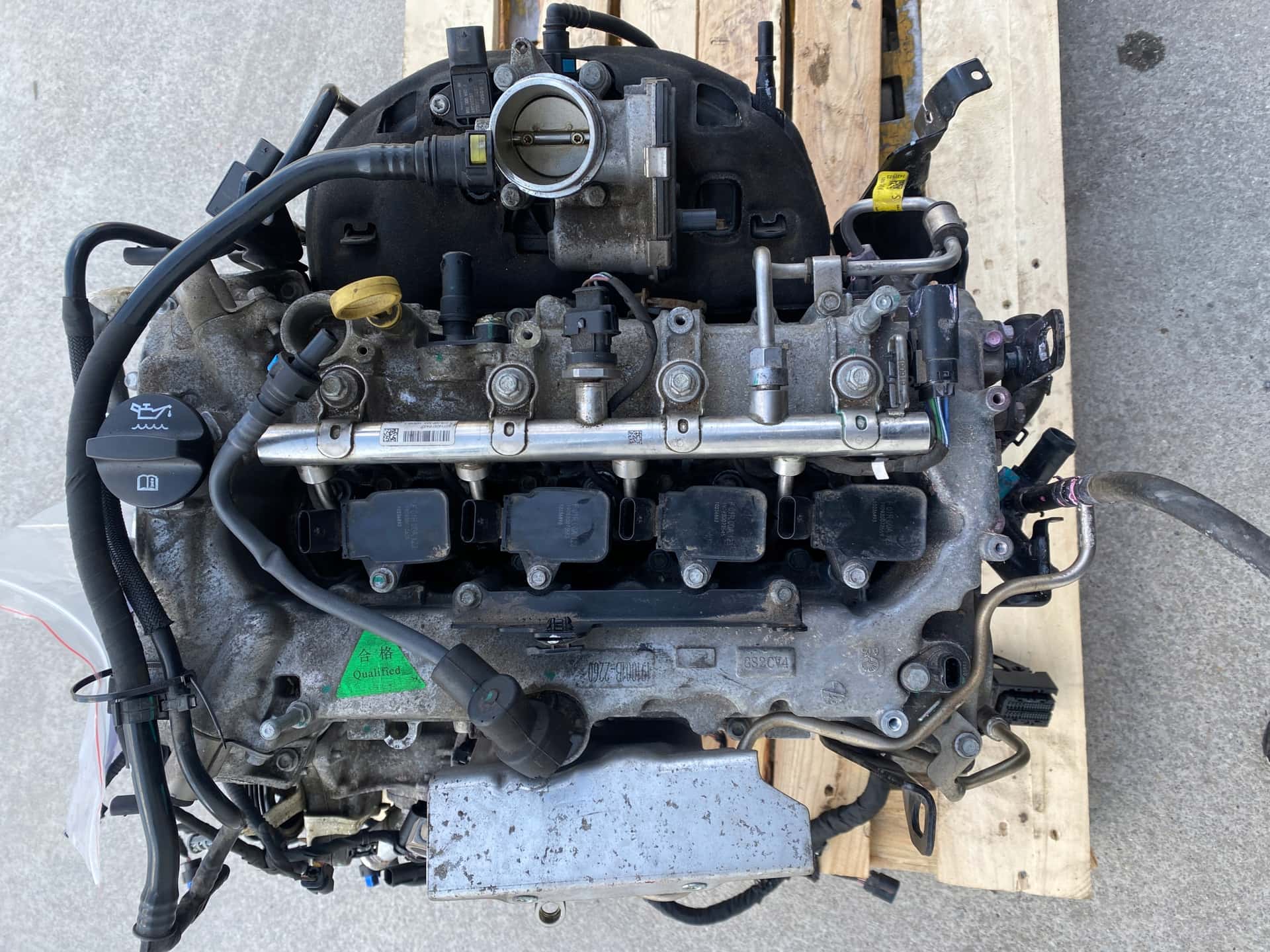 Moteur 15E4E vue 2