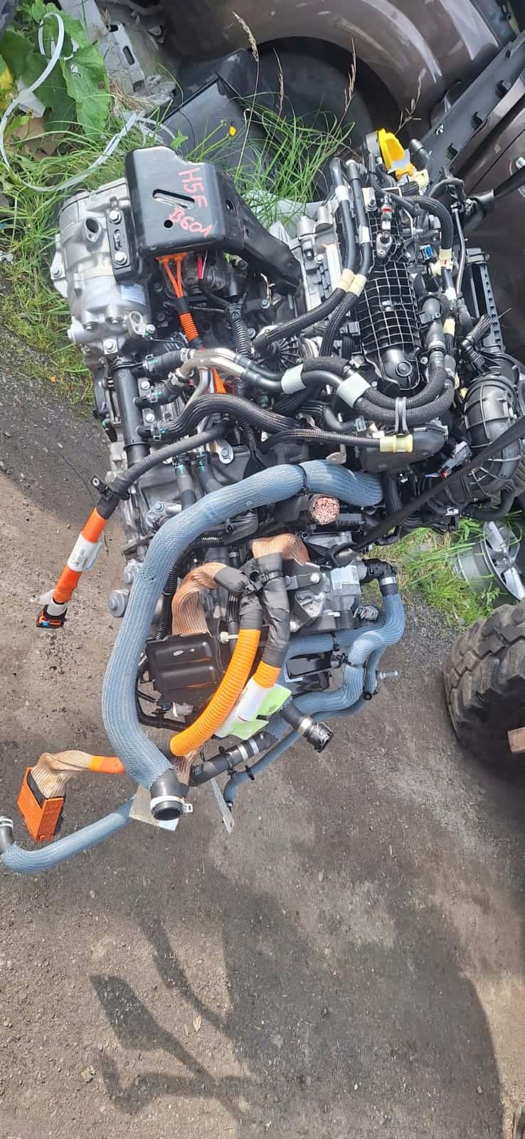 Moteur H5F600 vue 2