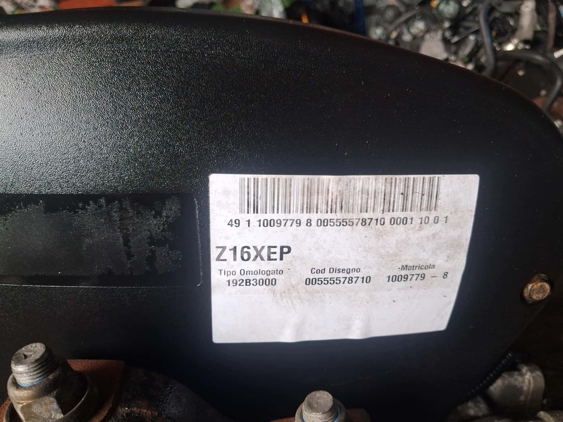 Moteur Z 16 XEP vue 3