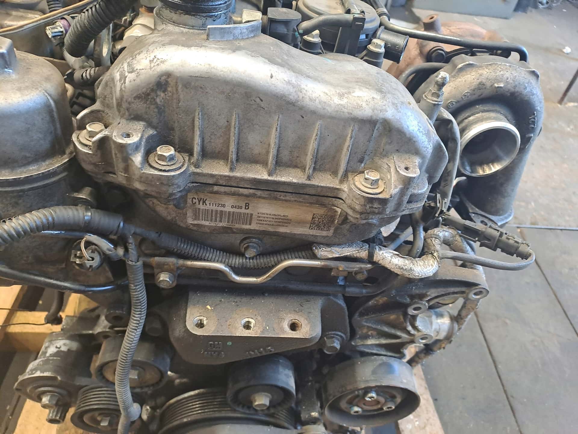 Moteur A 22 DM vue 2