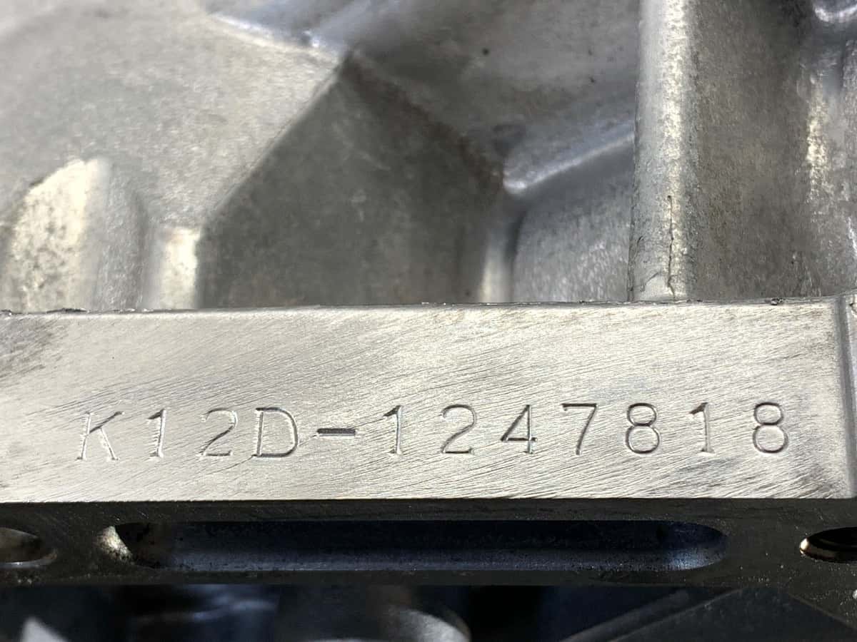 Moteur K12D vue 5