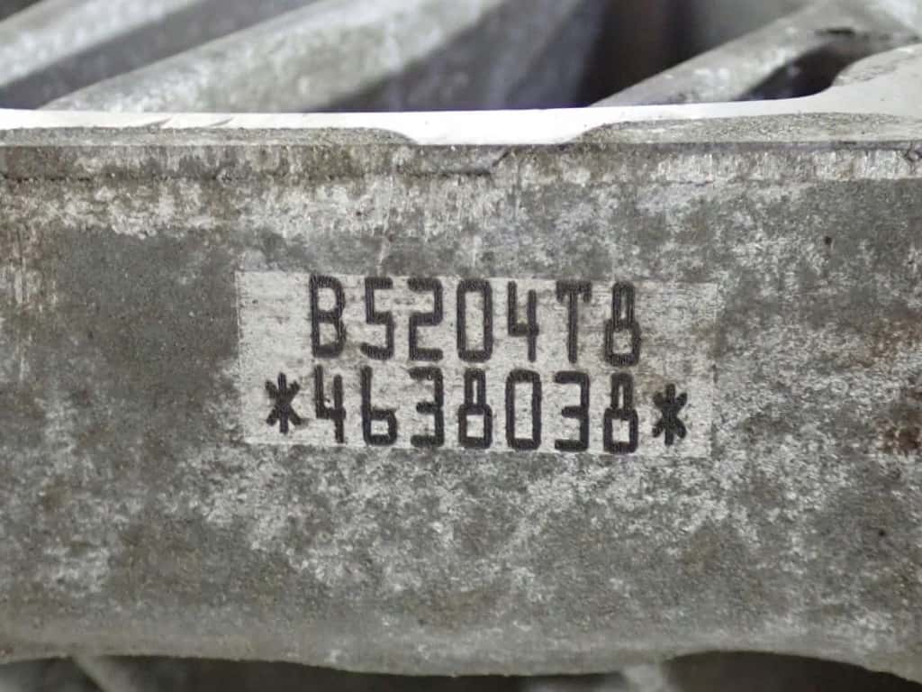 Moteur B 5204 T8 vue 4
