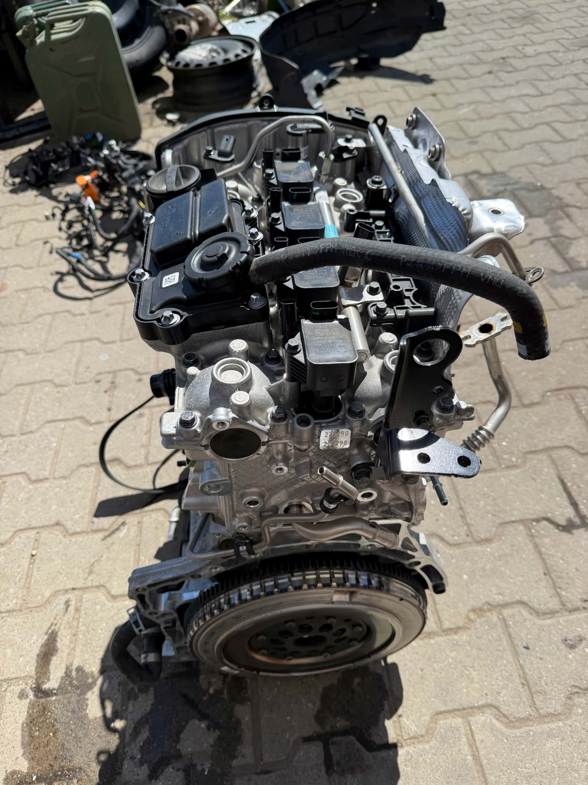 Moteur B 420 T4 vue 3