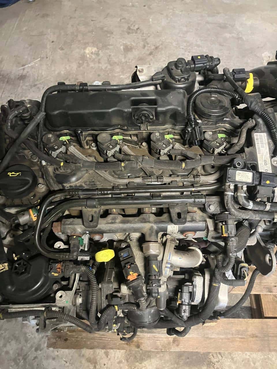 Moteur AHX (DW10FD) vue 2