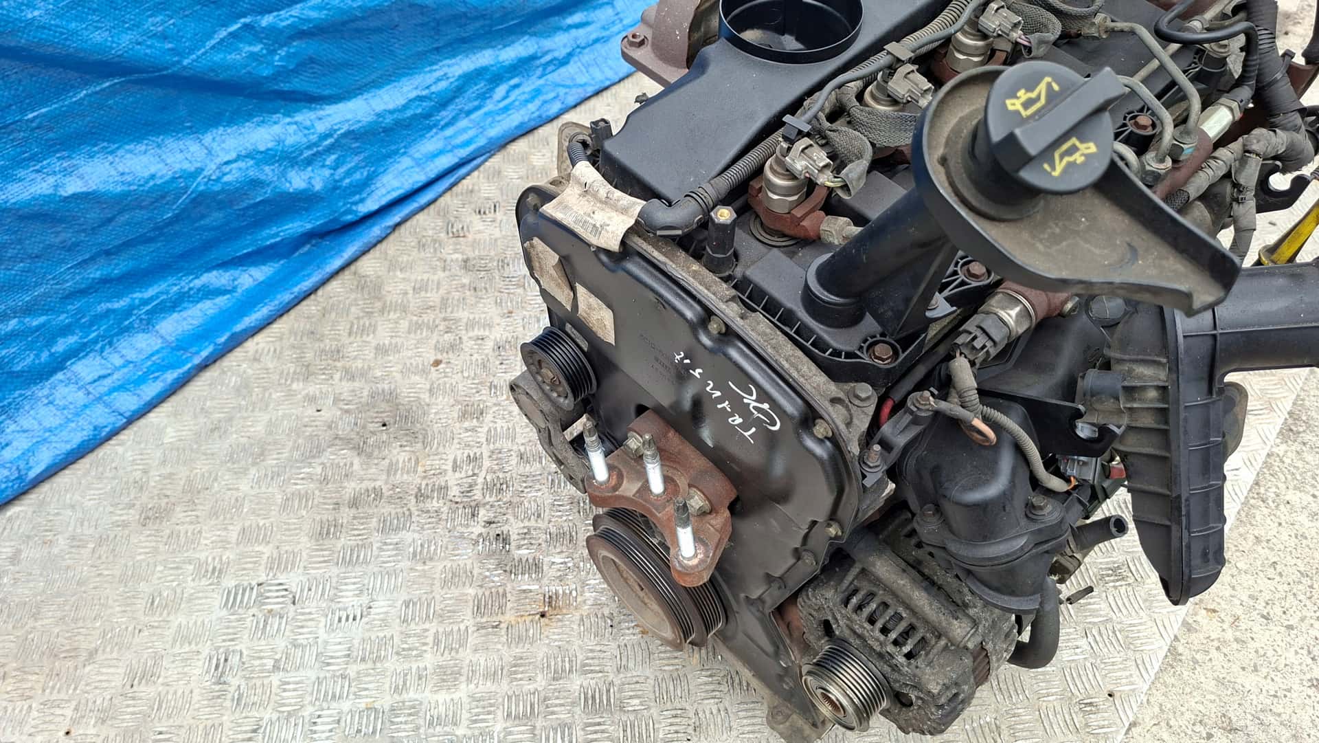 Moteur P8FA vue 2
