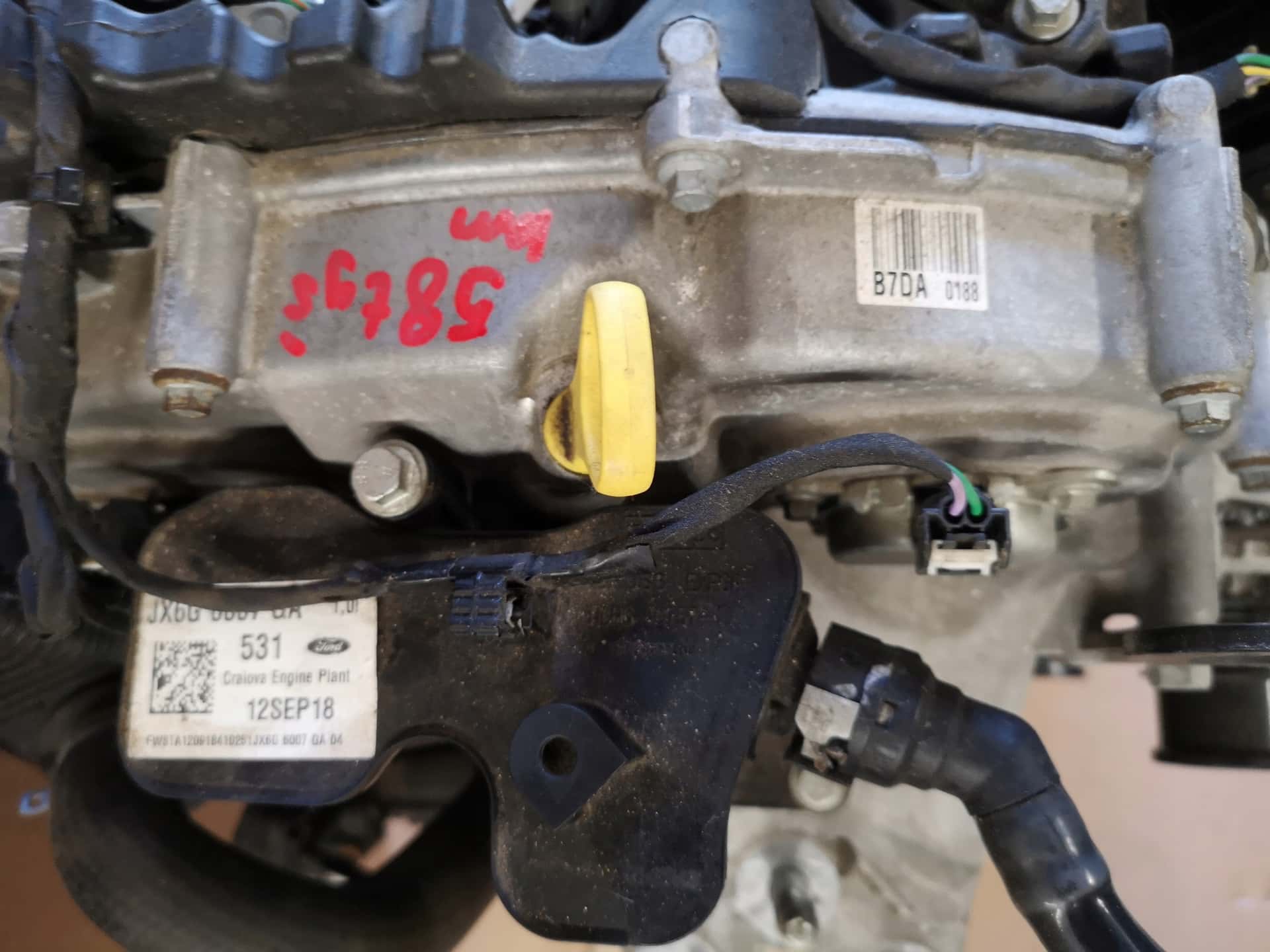 Moteur B7DA vue 2