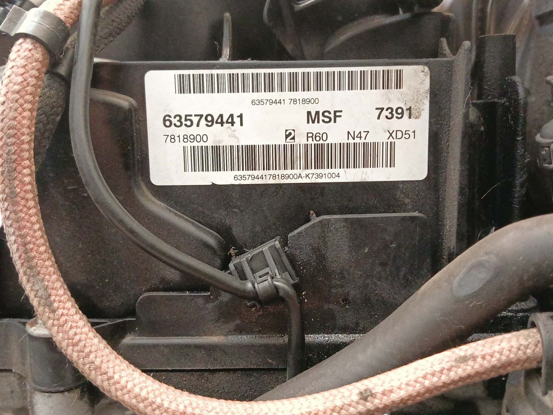 Moteur N47 C20 A vue 7