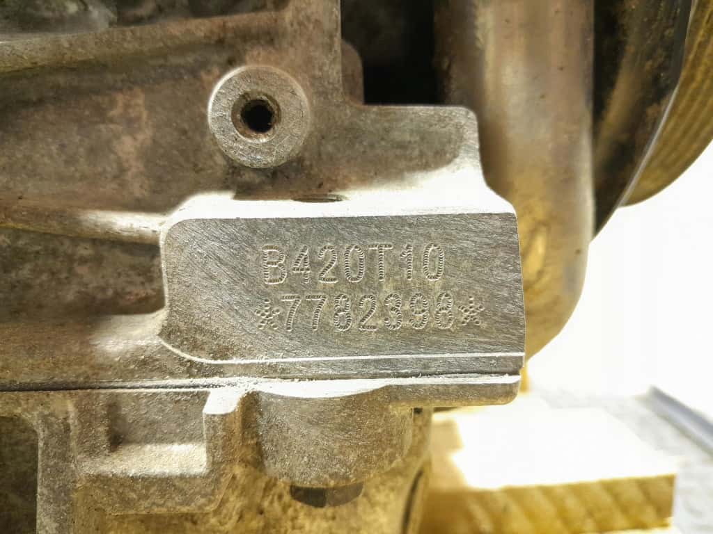 Moteur B 420 T10 vue 3