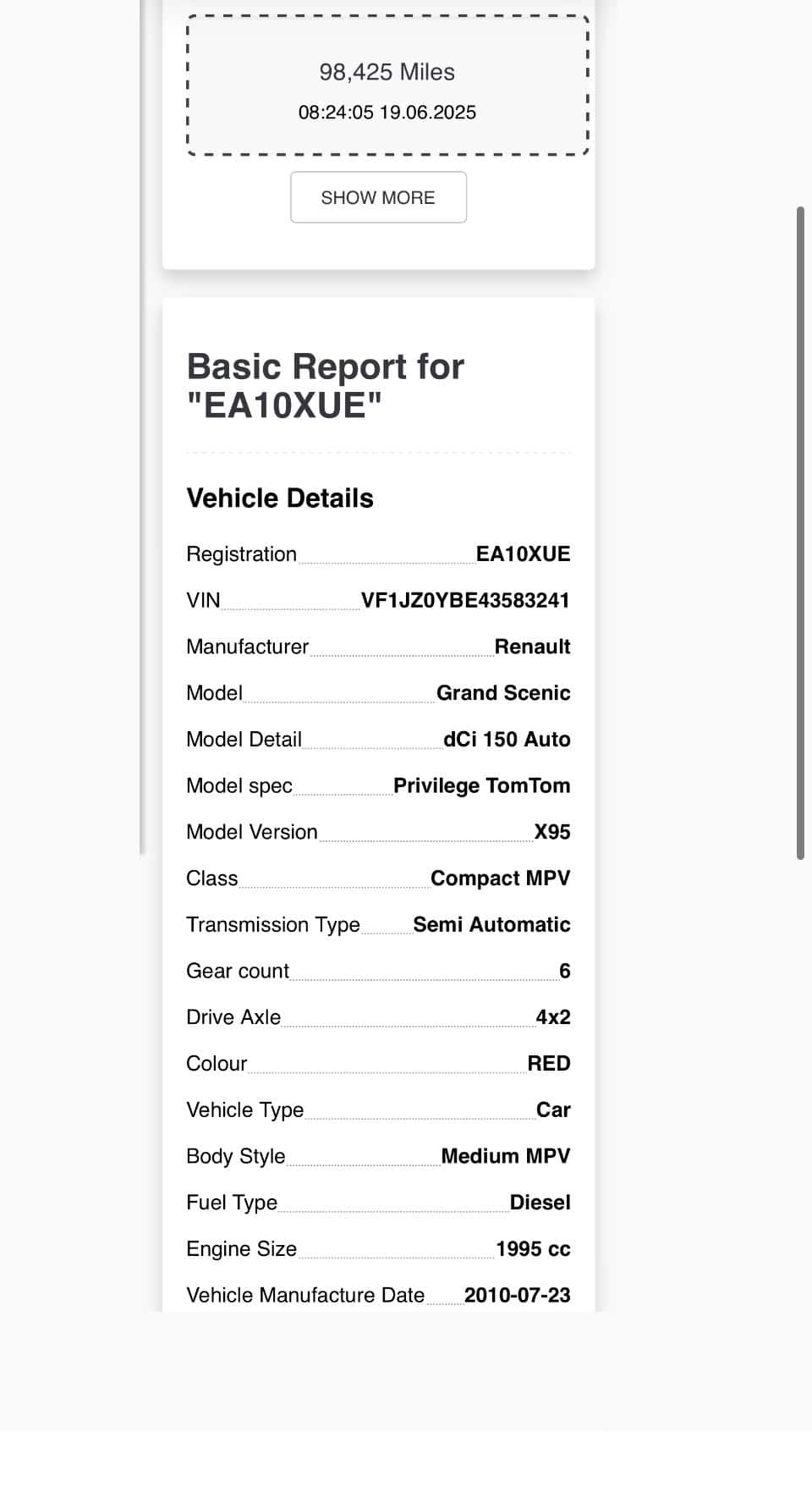Moteur M9R 615 vue 7