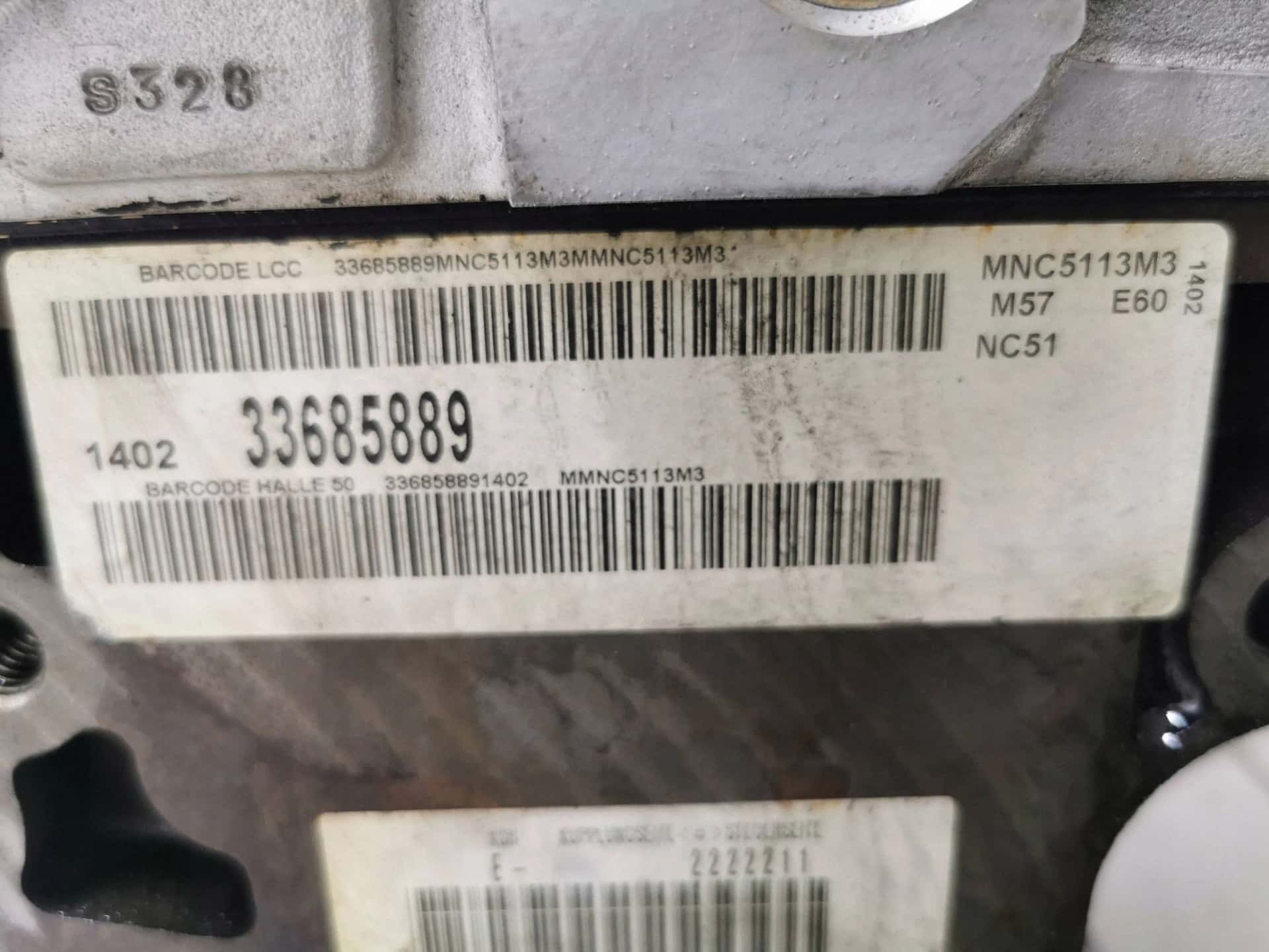 Moteur M57 D25 (256D2) vue 10