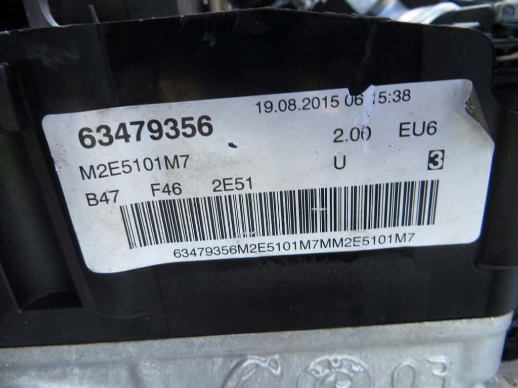 Moteur B47 C20 A vue 3