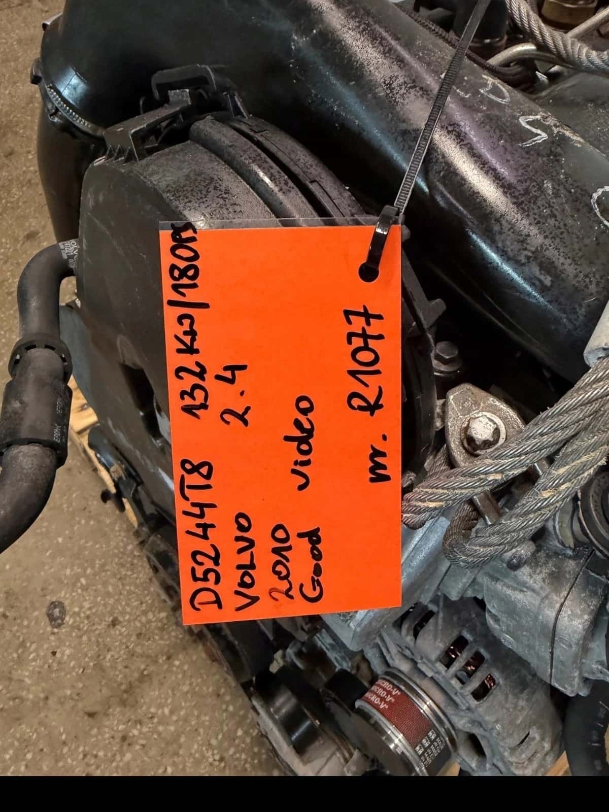 Moteur D 5244 T8 vue 2