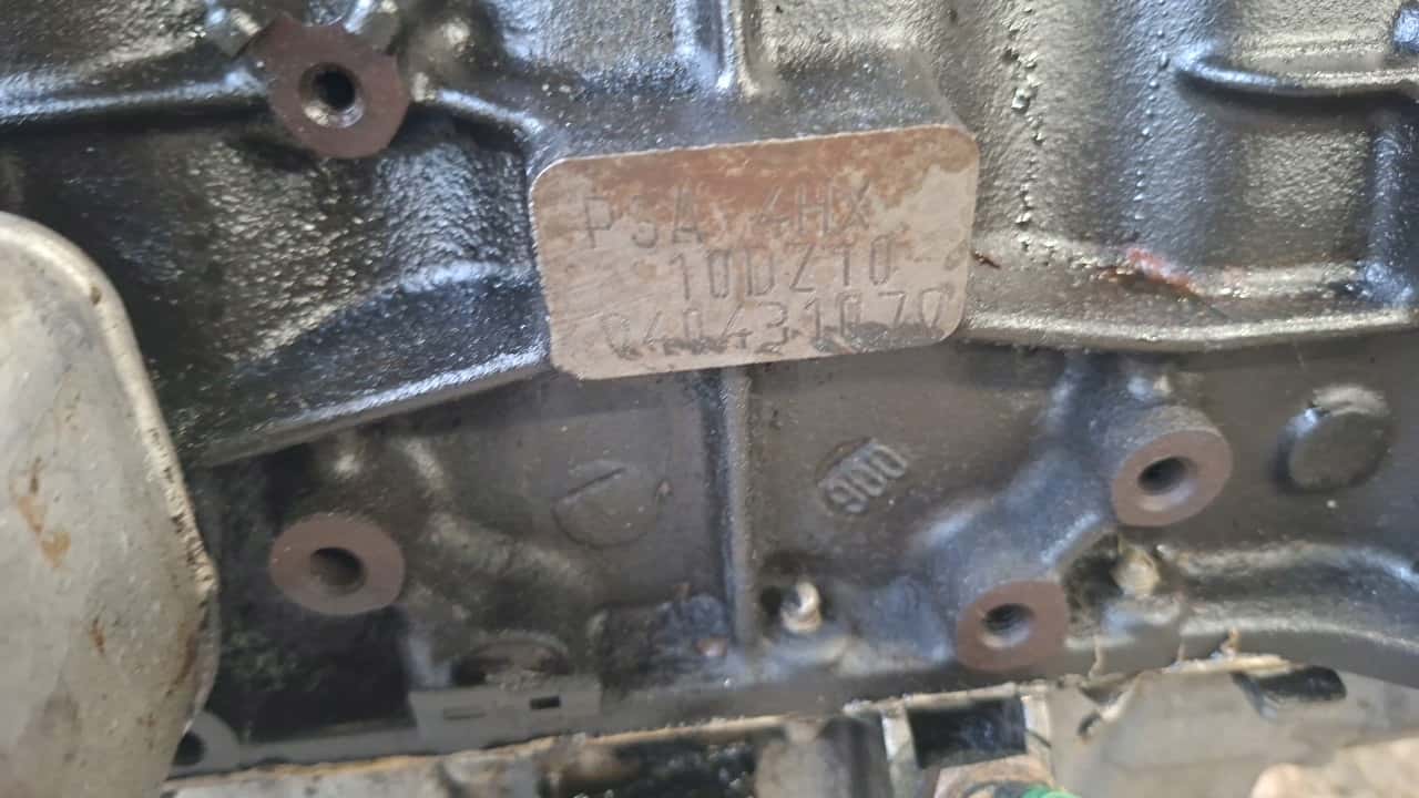 Moteur 4HX (DW12TED4) vue 12