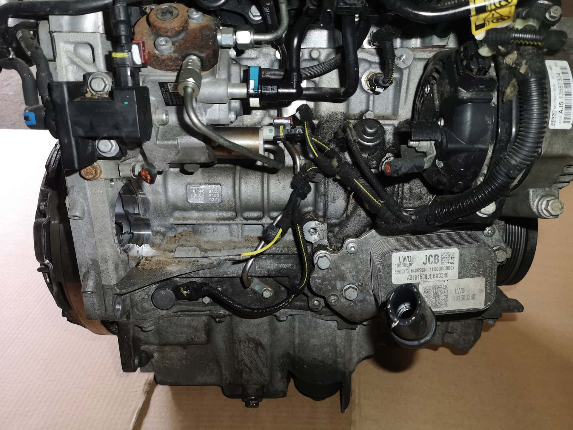 Moteur B 16 DTE vue 7