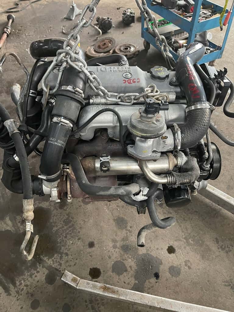 Moteur C9DC vue 2
