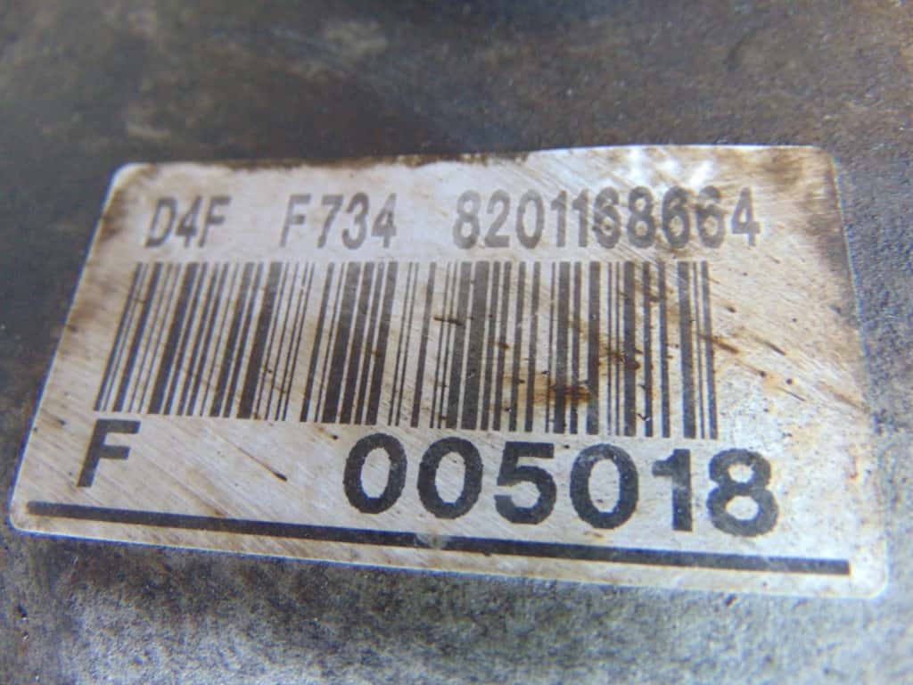 Moteur D4F 732 vue 6