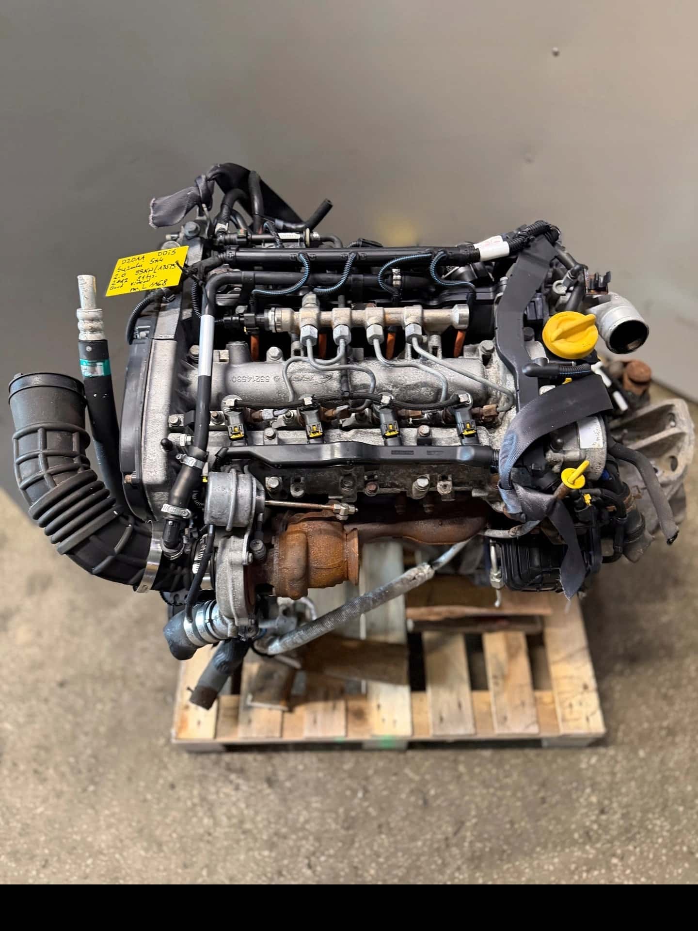 Moteur D20AA vue 10