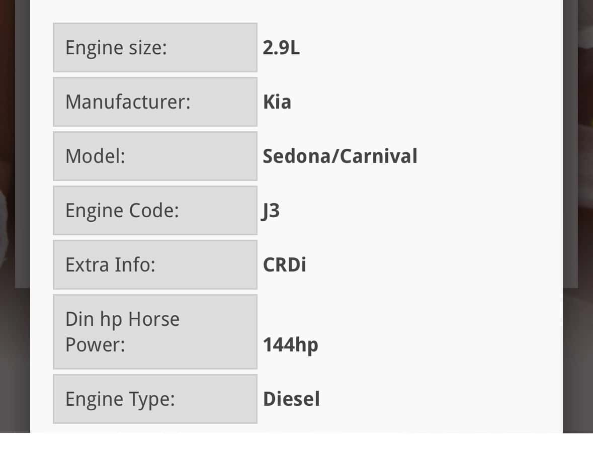Moteur J3(CRDi) vue 10