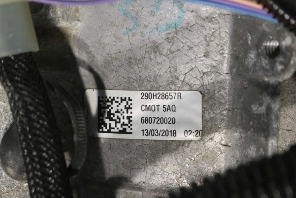 Moteur 5AQ 601 vue 2