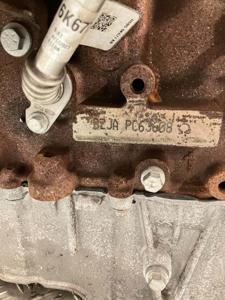 Moteur BZJA vue 3