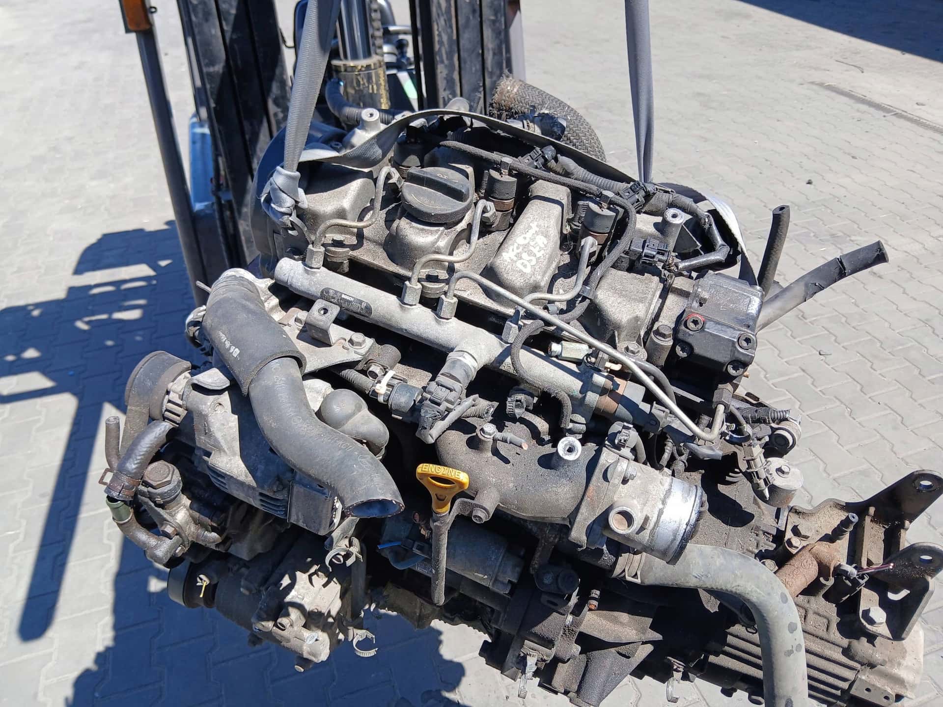 Moteur D3EA vue 2