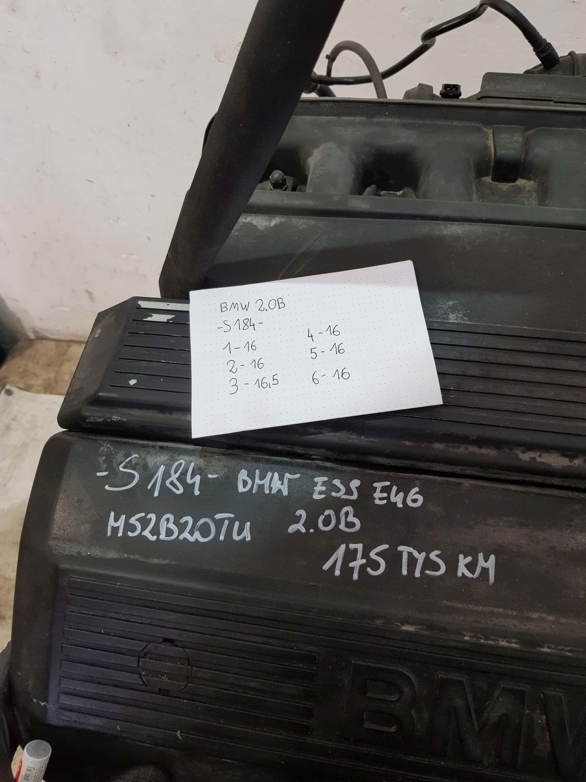 Moteur M52 B20 (206S4) vue 10
