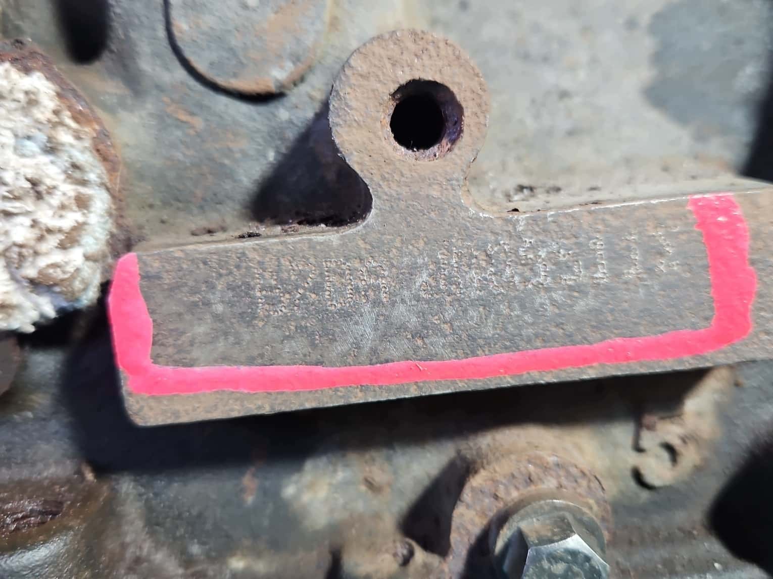 Moteur B7DA vue 4