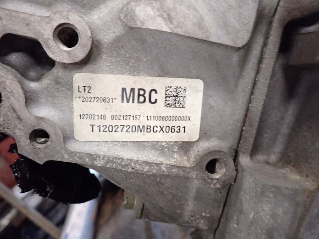Moteur LT2(376CUV8) vue 6
