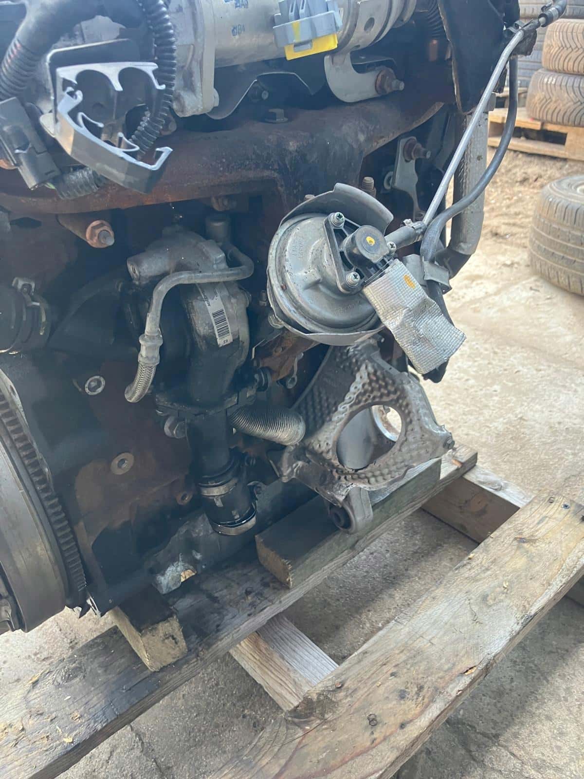 Moteur RHE (DW10CTED4) vue 4