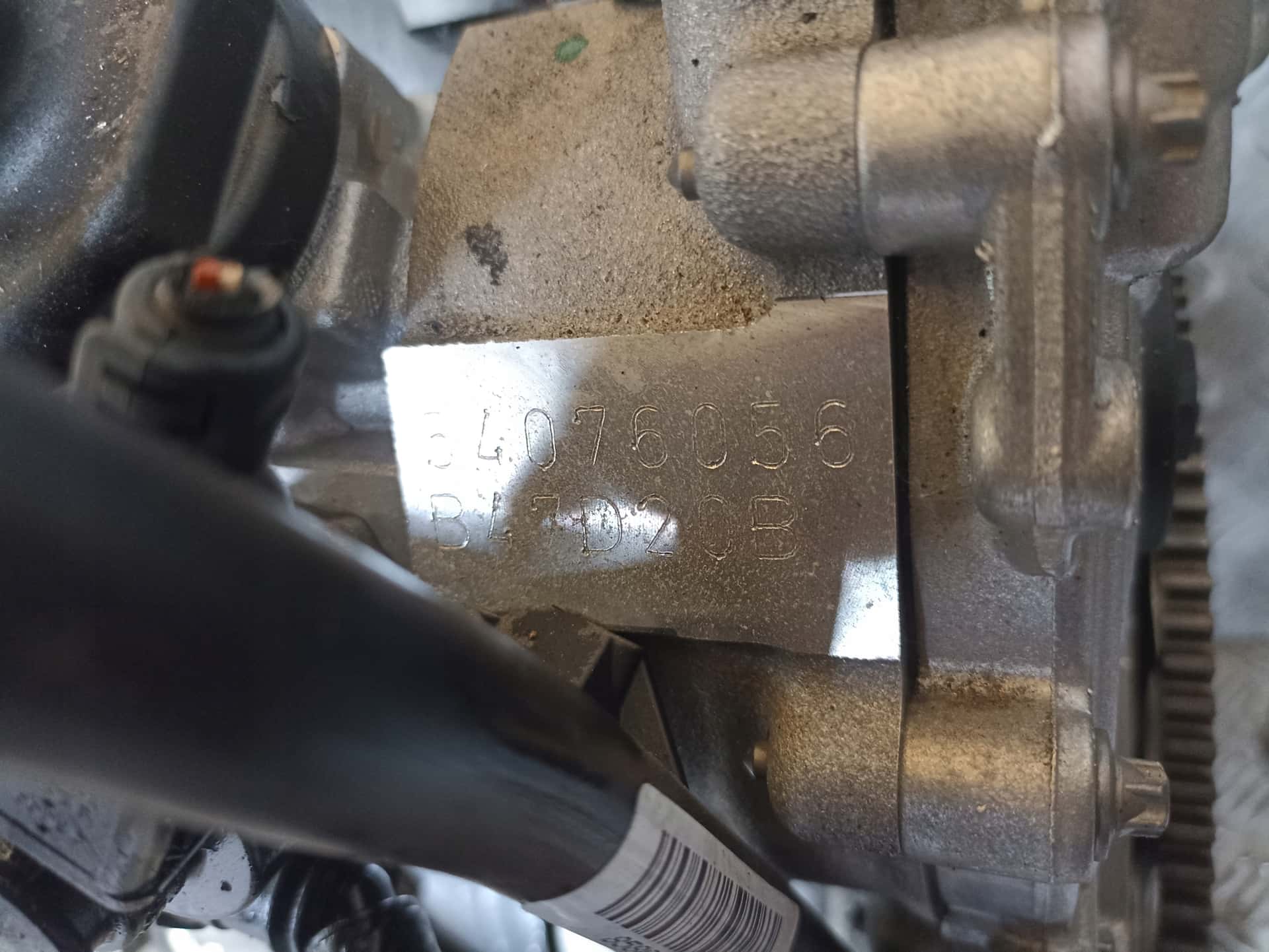 Moteur B47 D20 B vue 2