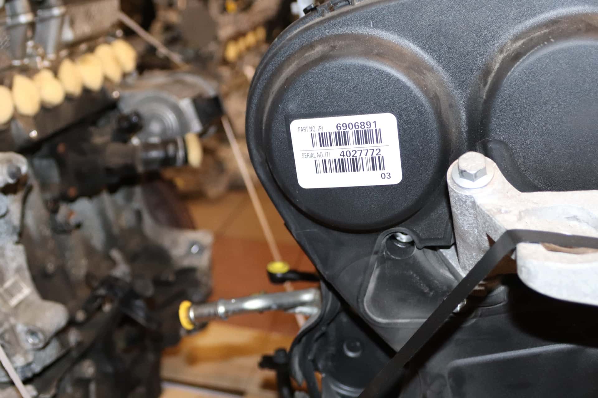 Moteur B 4204 T34 vue 6