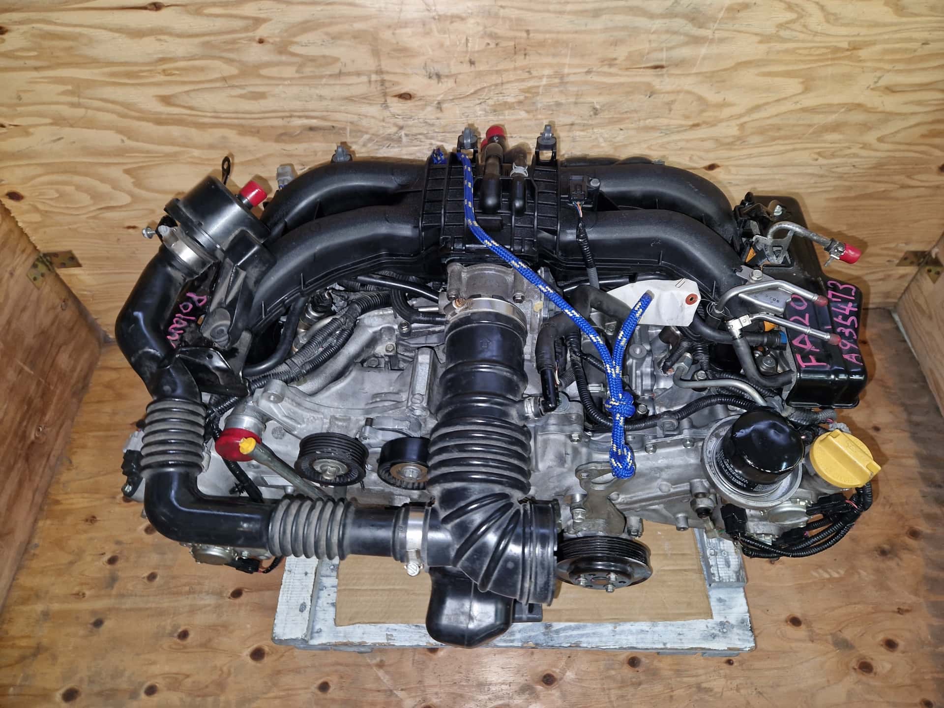 Moteur FA20 vue 4