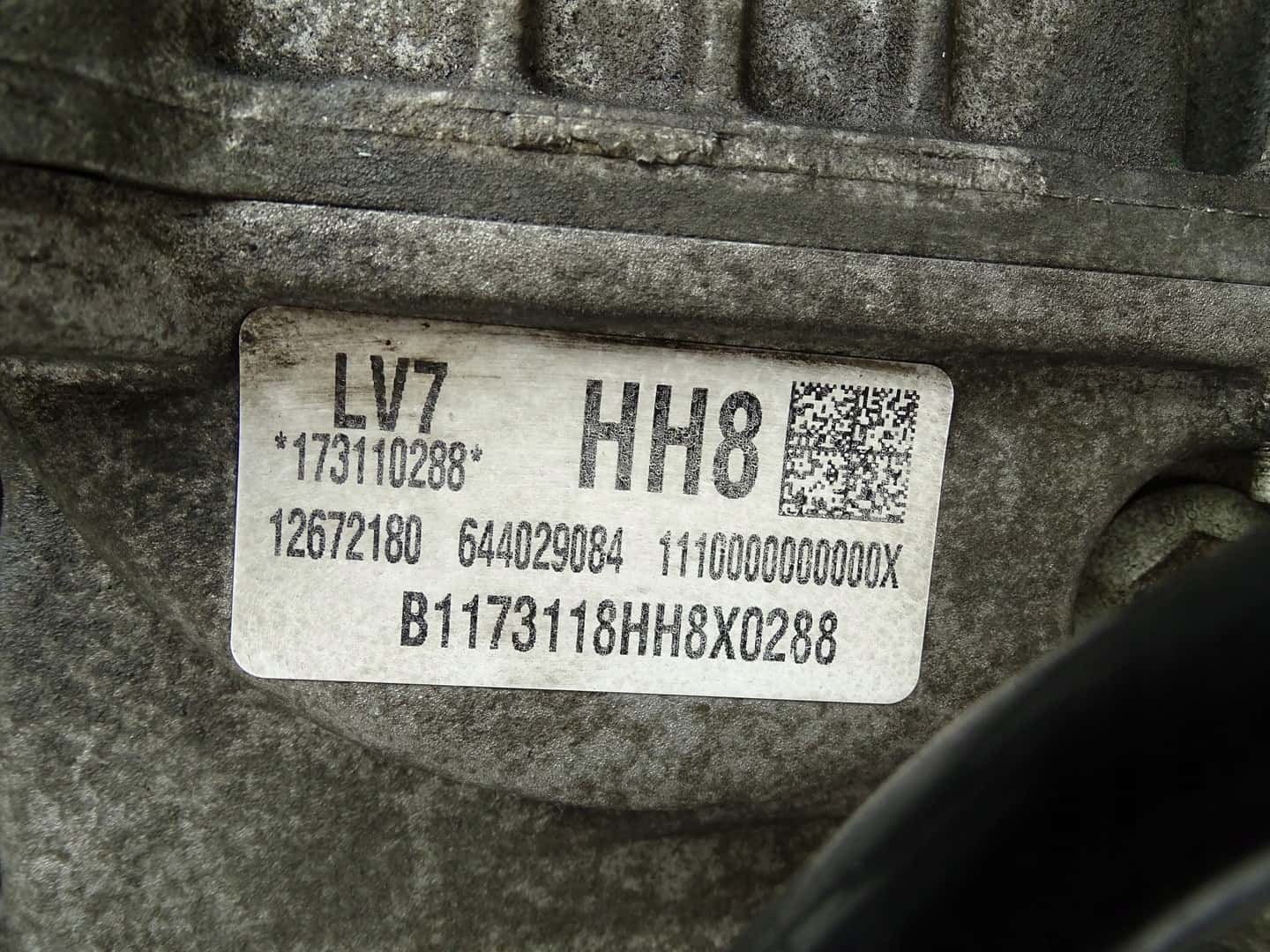 Moteur B 14 XE vue 10