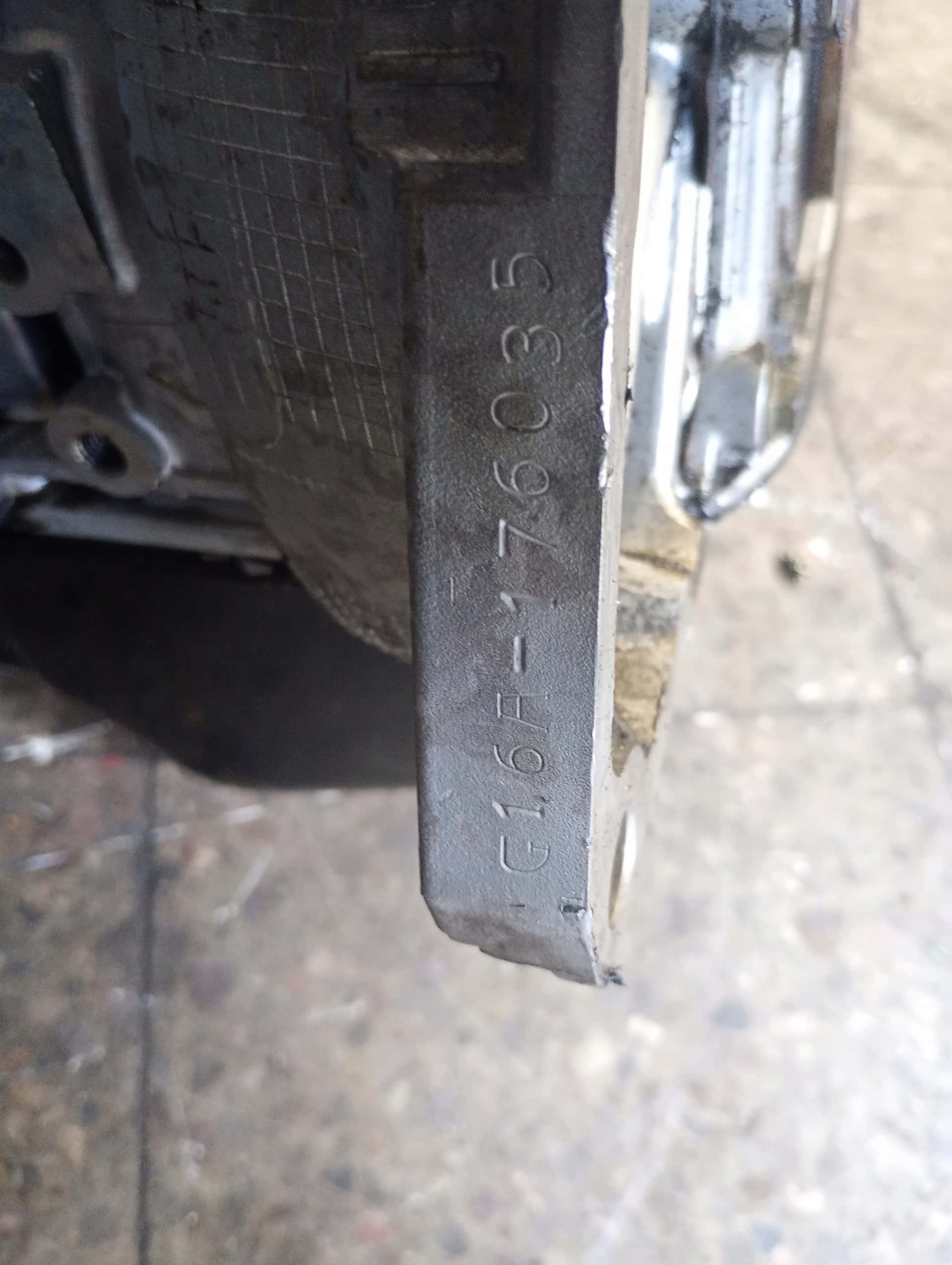 Moteur G16A (8V) vue 6
