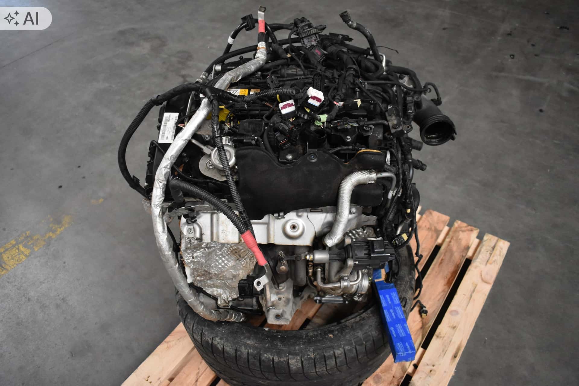 Moteur B46 B20 B vue 3