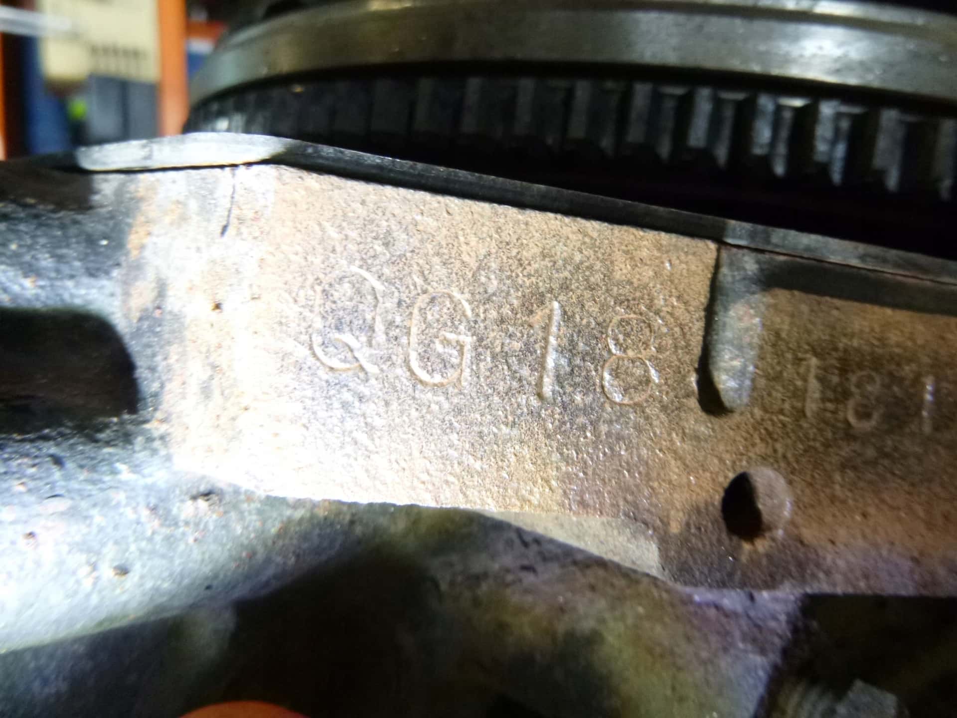 Moteur QG18DE vue 5