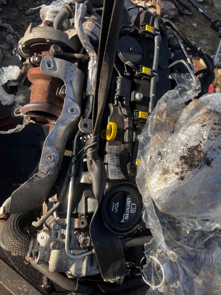 Moteur B 16 DTE vue 2