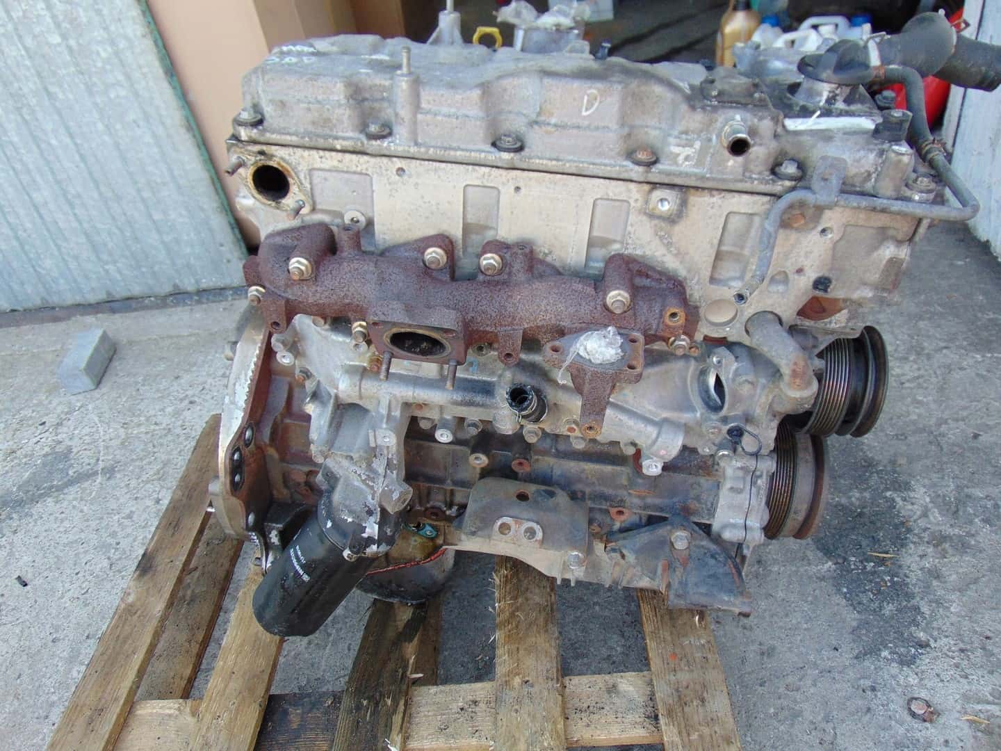 Moteur 4JJ1E4C-L vue 3