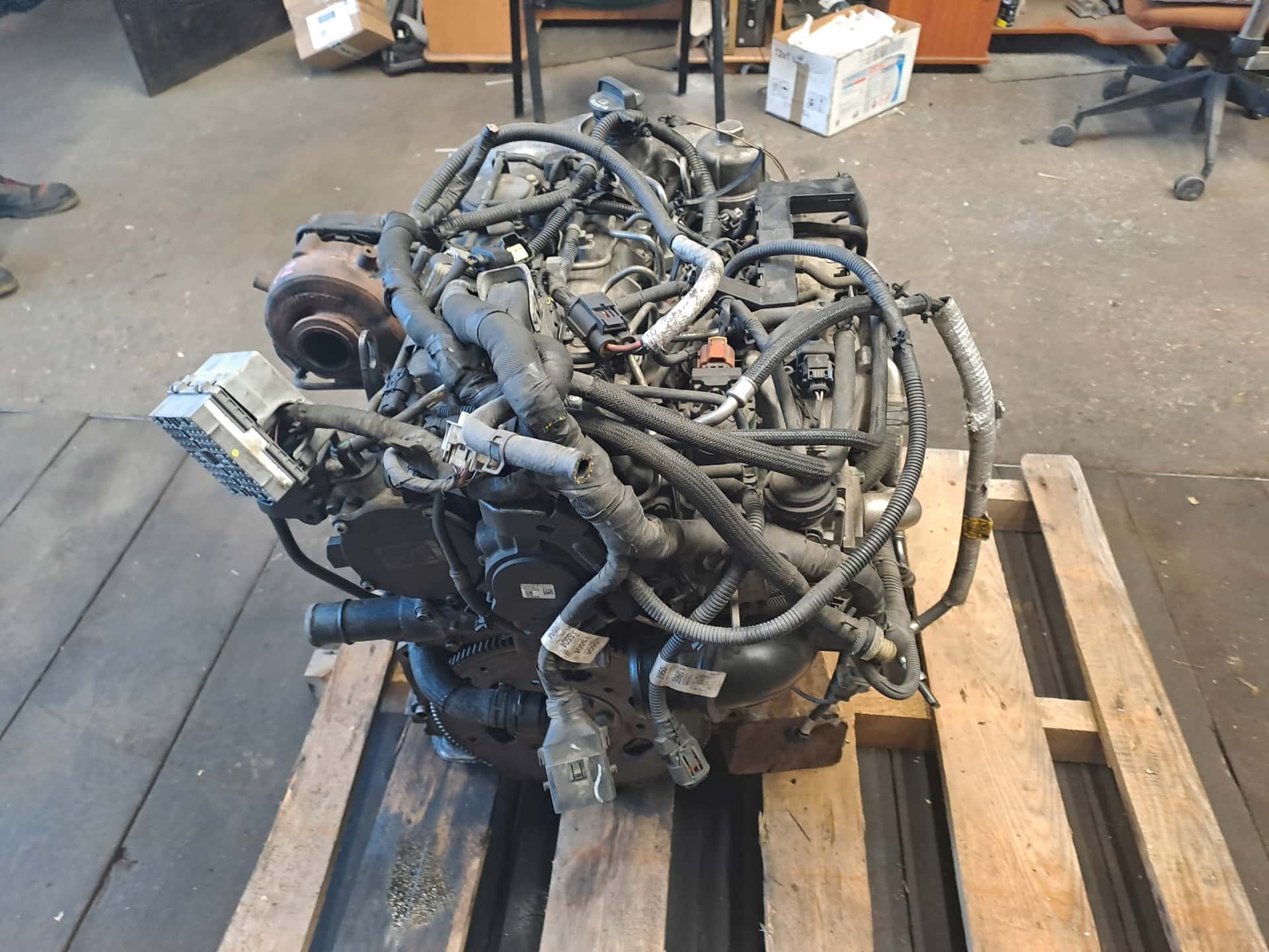 Moteur A 22 DM vue 3
