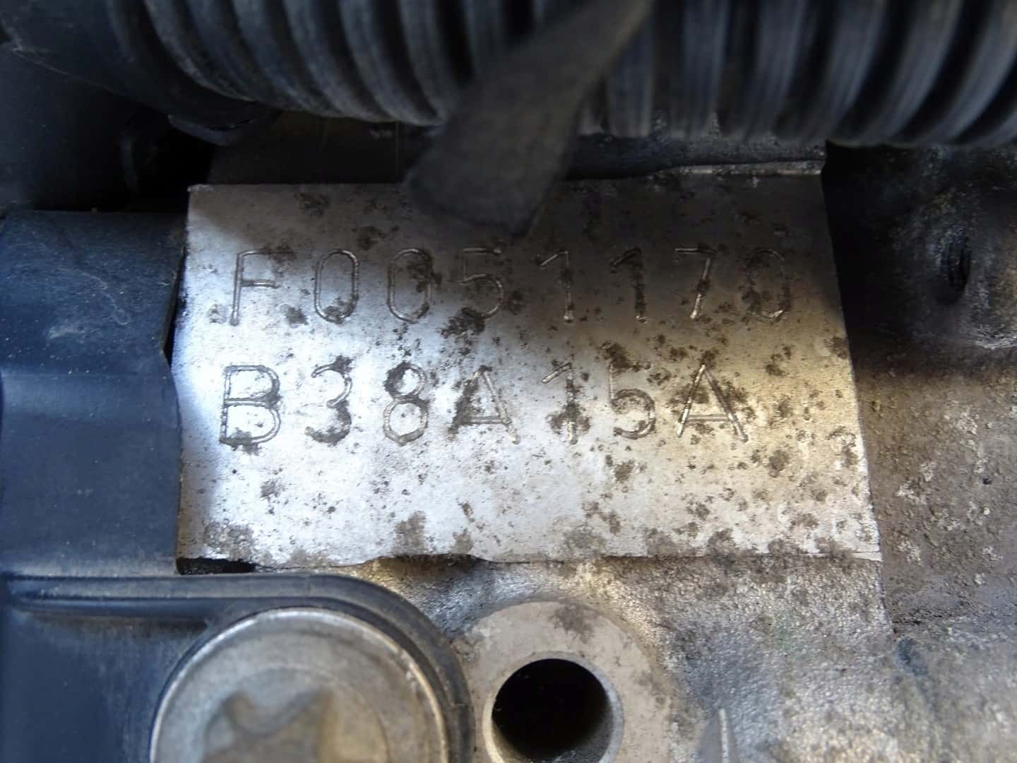 Moteur B38 A15 A vue 10