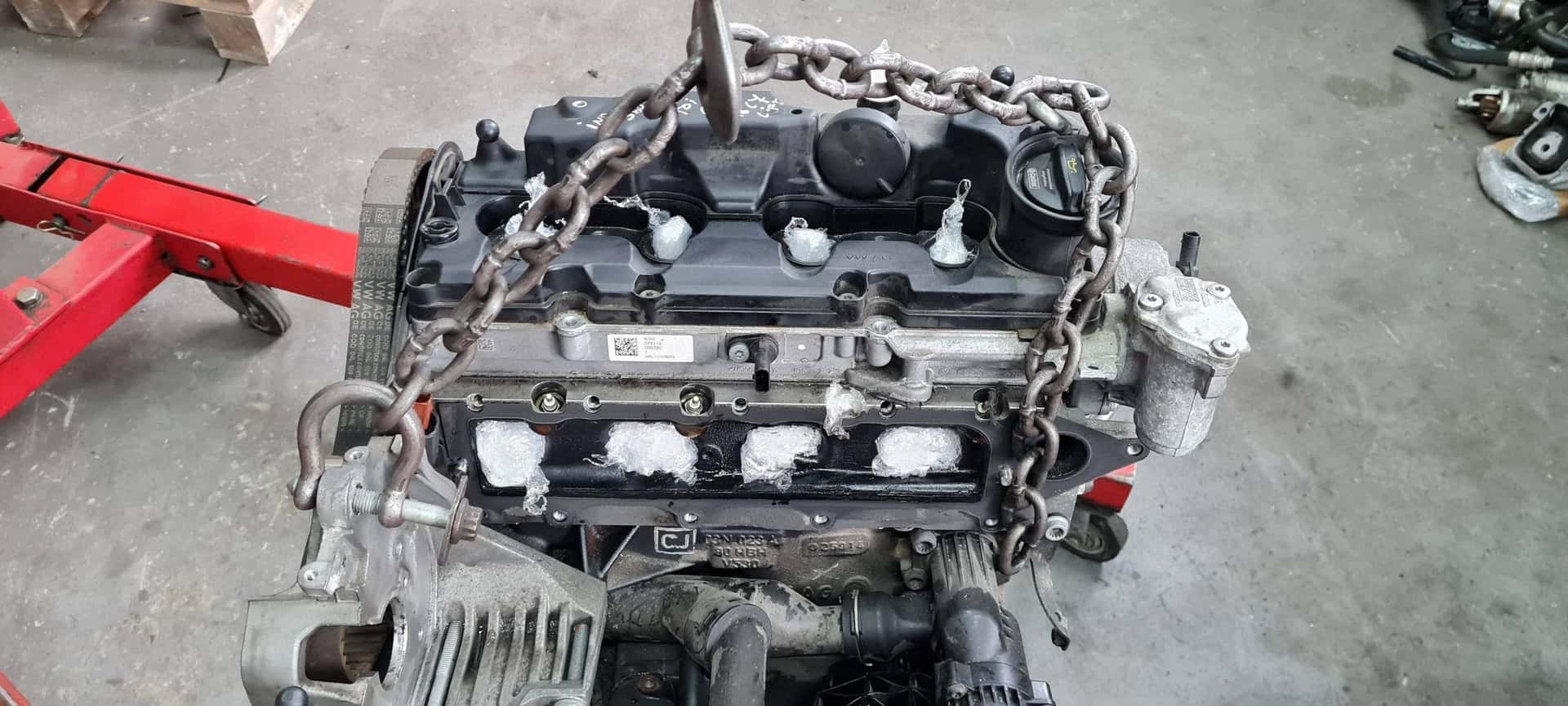 Moteur CNHA vue 2
