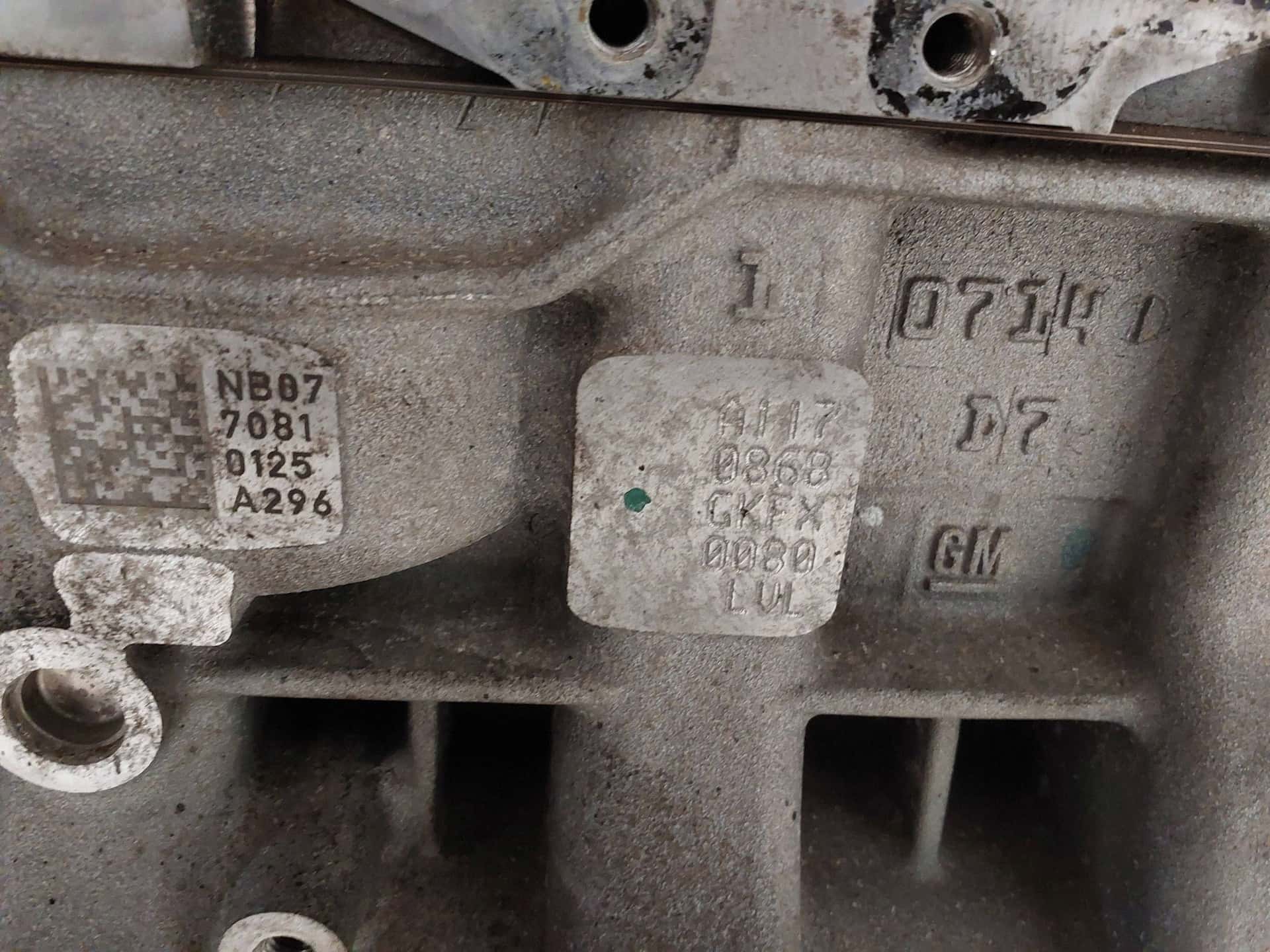 Moteur B 16 DTN vue 5