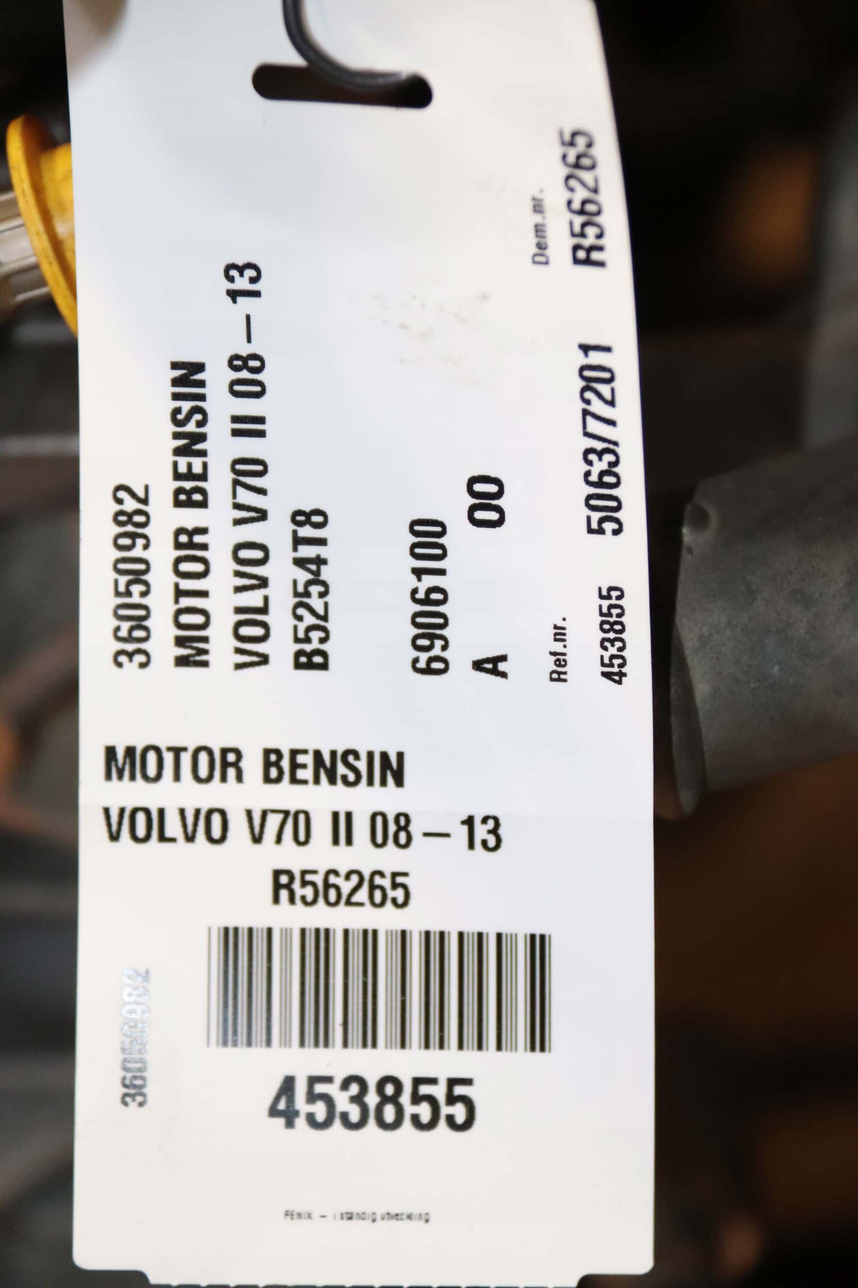 Moteur B 5254 T6 vue 6