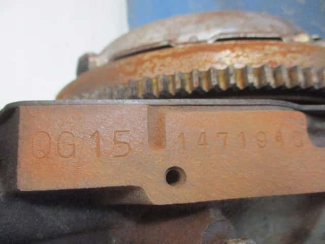 Moteur QG15DE vue 4
